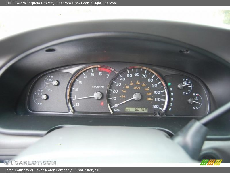 Phantom Gray Pearl / Light Charcoal 2007 Toyota Sequoia Limited