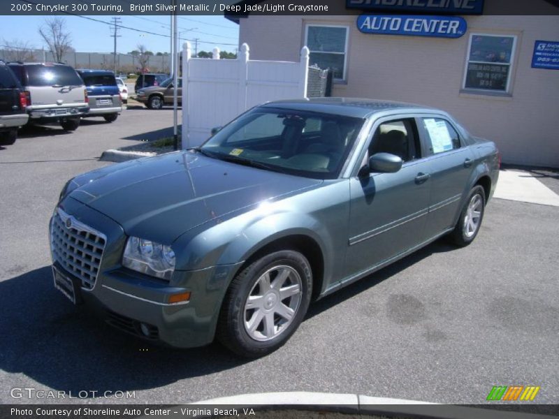 Bright Silver Metallic / Deep Jade/Light Graystone 2005 Chrysler 300 Touring