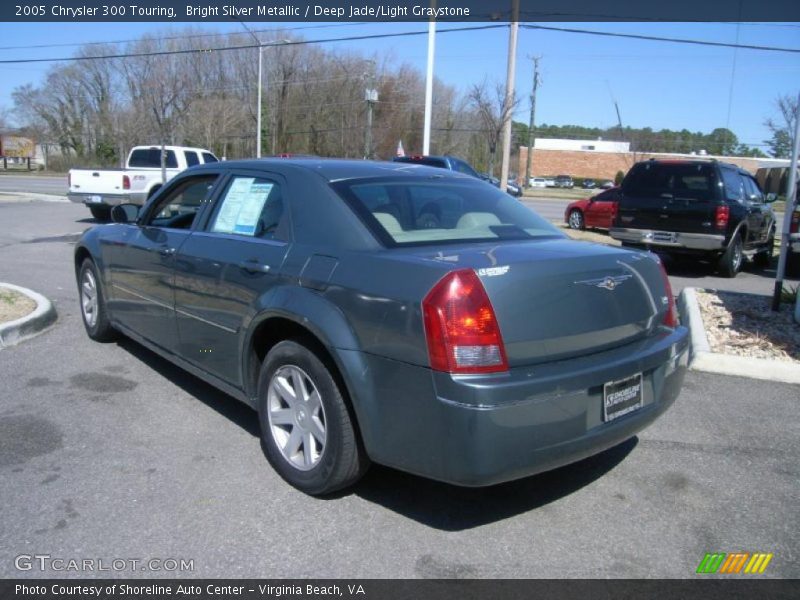Bright Silver Metallic / Deep Jade/Light Graystone 2005 Chrysler 300 Touring