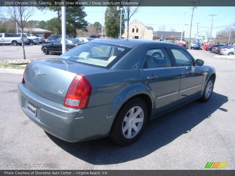 Bright Silver Metallic / Deep Jade/Light Graystone 2005 Chrysler 300 Touring