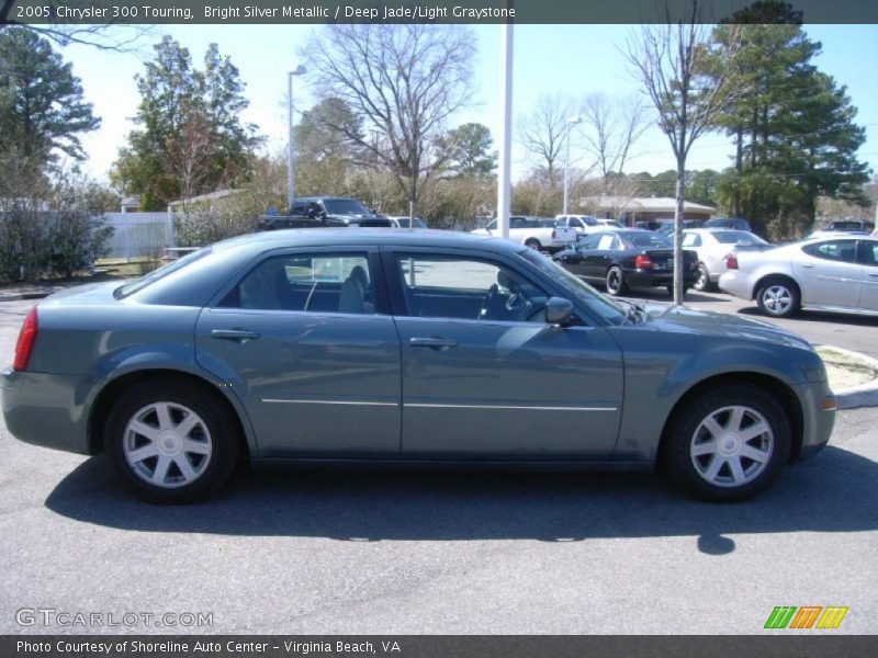 Bright Silver Metallic / Deep Jade/Light Graystone 2005 Chrysler 300 Touring