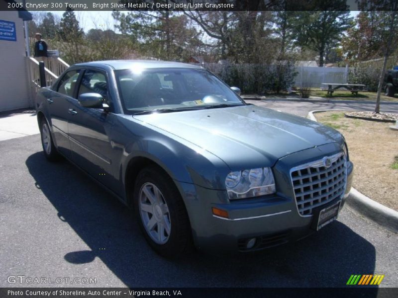 Bright Silver Metallic / Deep Jade/Light Graystone 2005 Chrysler 300 Touring