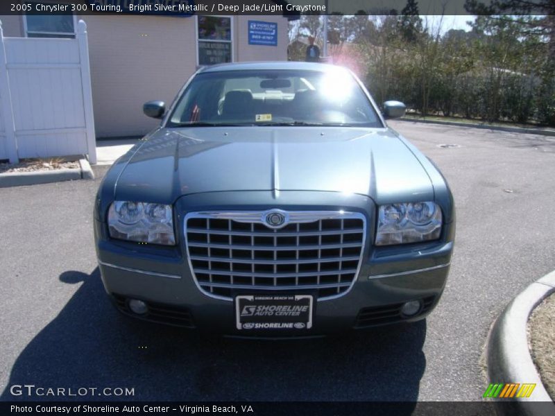 Bright Silver Metallic / Deep Jade/Light Graystone 2005 Chrysler 300 Touring