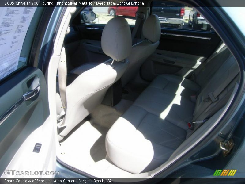 Bright Silver Metallic / Deep Jade/Light Graystone 2005 Chrysler 300 Touring