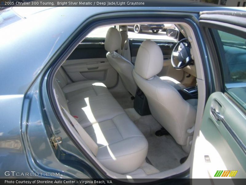 Bright Silver Metallic / Deep Jade/Light Graystone 2005 Chrysler 300 Touring