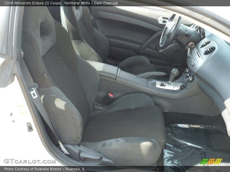 Northstar White / Dark Charcoal 2008 Mitsubishi Eclipse GS Coupe