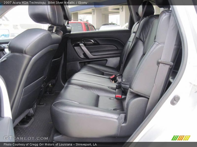 Billet Silver Metallic / Ebony 2007 Acura MDX Technology