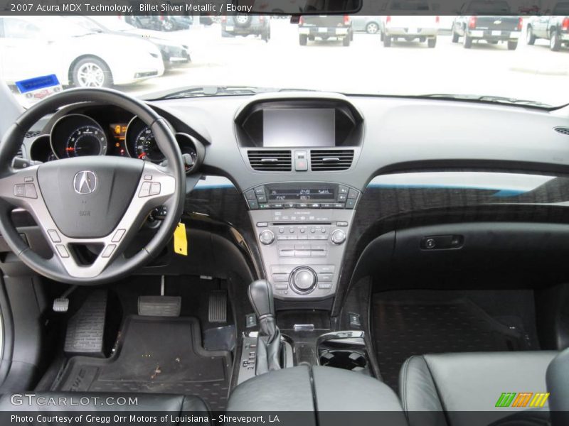 Billet Silver Metallic / Ebony 2007 Acura MDX Technology