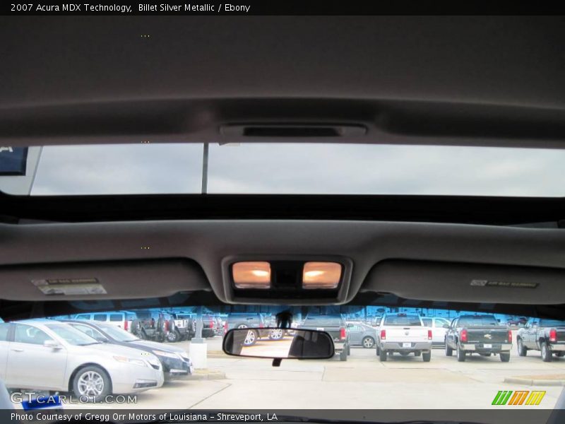 Billet Silver Metallic / Ebony 2007 Acura MDX Technology