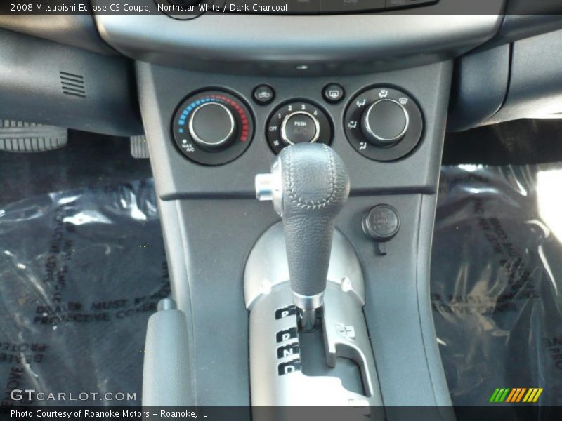 Northstar White / Dark Charcoal 2008 Mitsubishi Eclipse GS Coupe