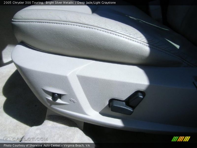 Bright Silver Metallic / Deep Jade/Light Graystone 2005 Chrysler 300 Touring