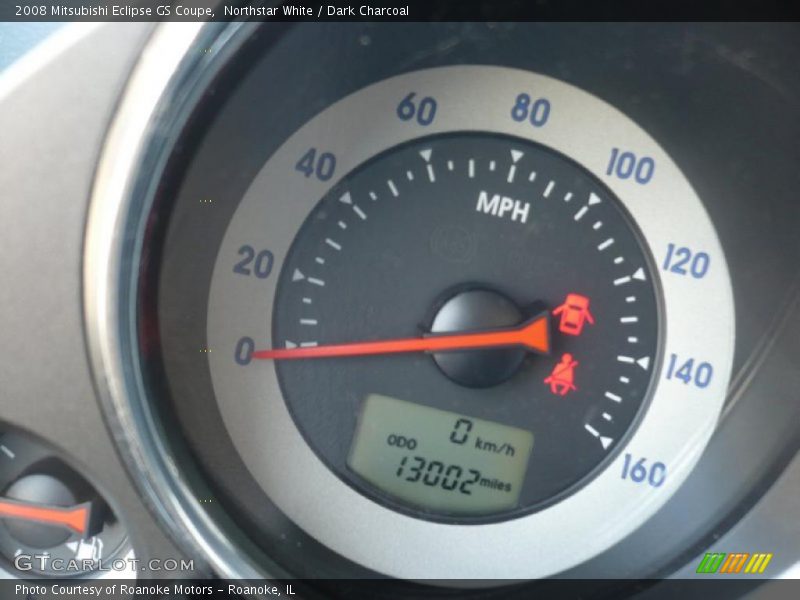 Northstar White / Dark Charcoal 2008 Mitsubishi Eclipse GS Coupe