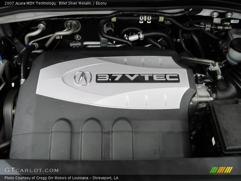 Billet Silver Metallic / Ebony 2007 Acura MDX Technology