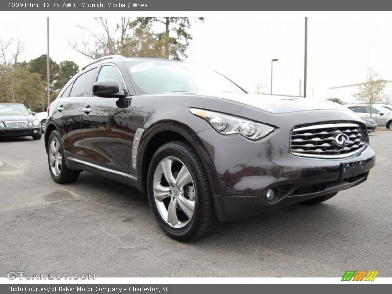 Midnight Mocha / Wheat 2009 Infiniti FX 35 AWD