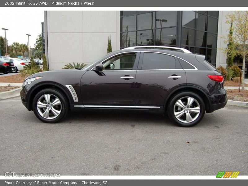 Midnight Mocha / Wheat 2009 Infiniti FX 35 AWD