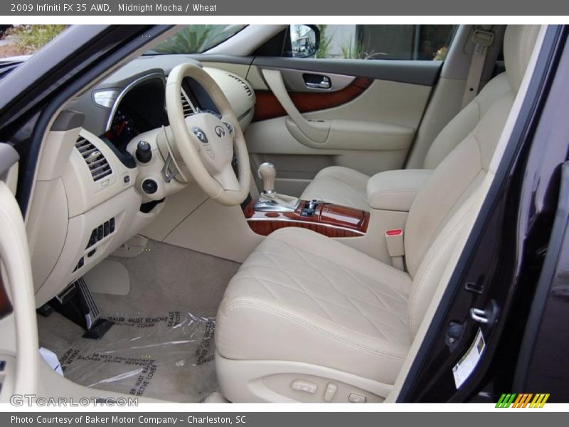 Midnight Mocha / Wheat 2009 Infiniti FX 35 AWD