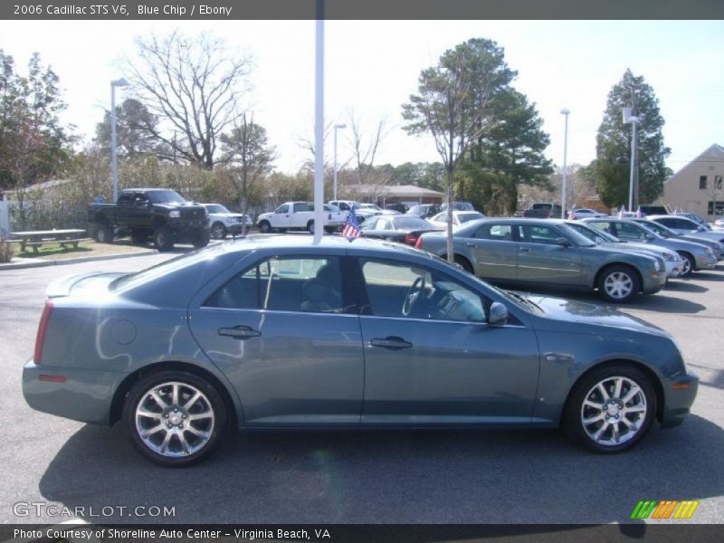 Blue Chip / Ebony 2006 Cadillac STS V6