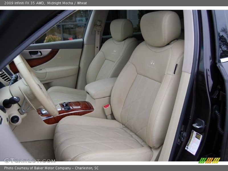 Midnight Mocha / Wheat 2009 Infiniti FX 35 AWD