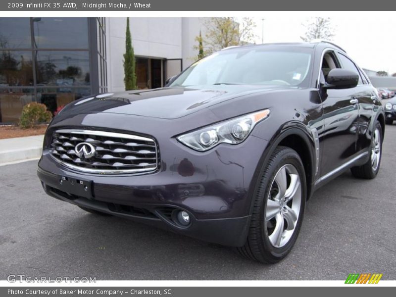 Midnight Mocha / Wheat 2009 Infiniti FX 35 AWD