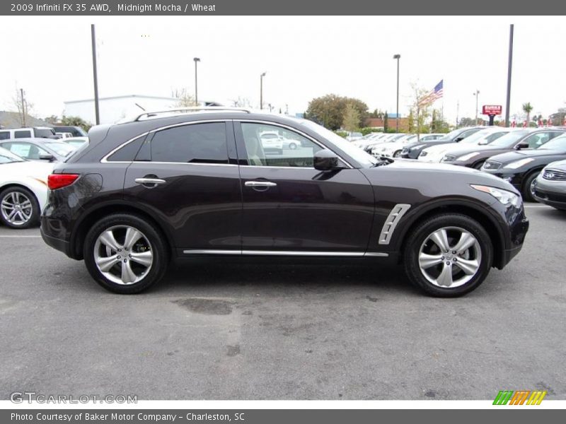 Midnight Mocha / Wheat 2009 Infiniti FX 35 AWD