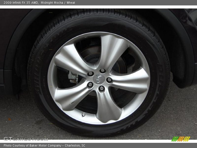 Midnight Mocha / Wheat 2009 Infiniti FX 35 AWD