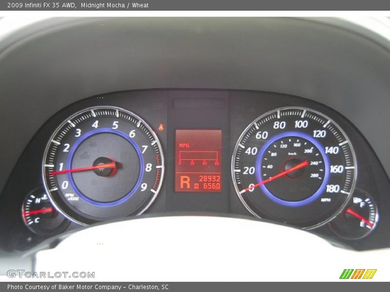 Midnight Mocha / Wheat 2009 Infiniti FX 35 AWD