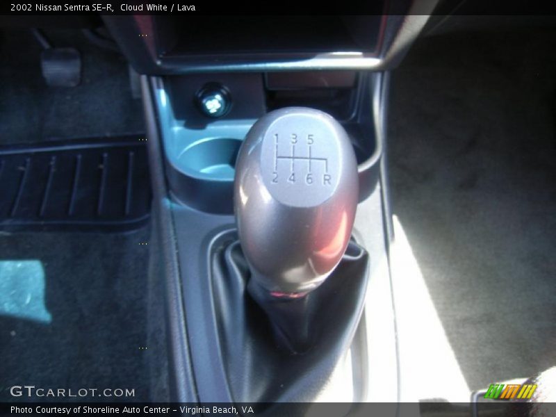 Cloud White / Lava 2002 Nissan Sentra SE-R