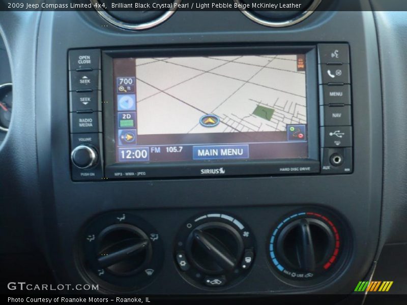 Navigation of 2009 Compass Limited 4x4
