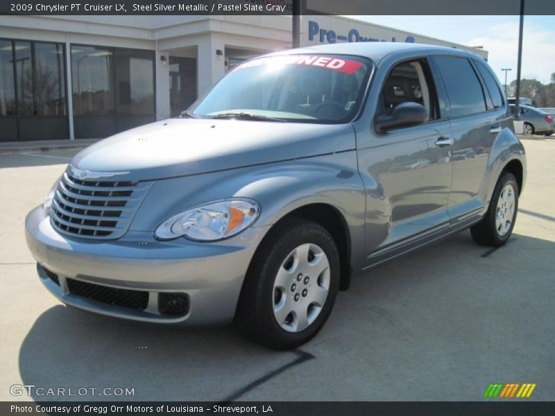 Steel Silver Metallic / Pastel Slate Gray 2009 Chrysler PT Cruiser LX