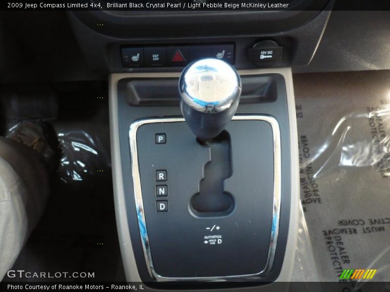  2009 Compass Limited 4x4 5 Speed Manual Shifter