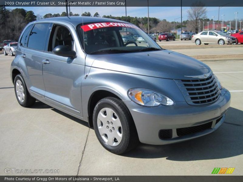 Steel Silver Metallic / Pastel Slate Gray 2009 Chrysler PT Cruiser LX