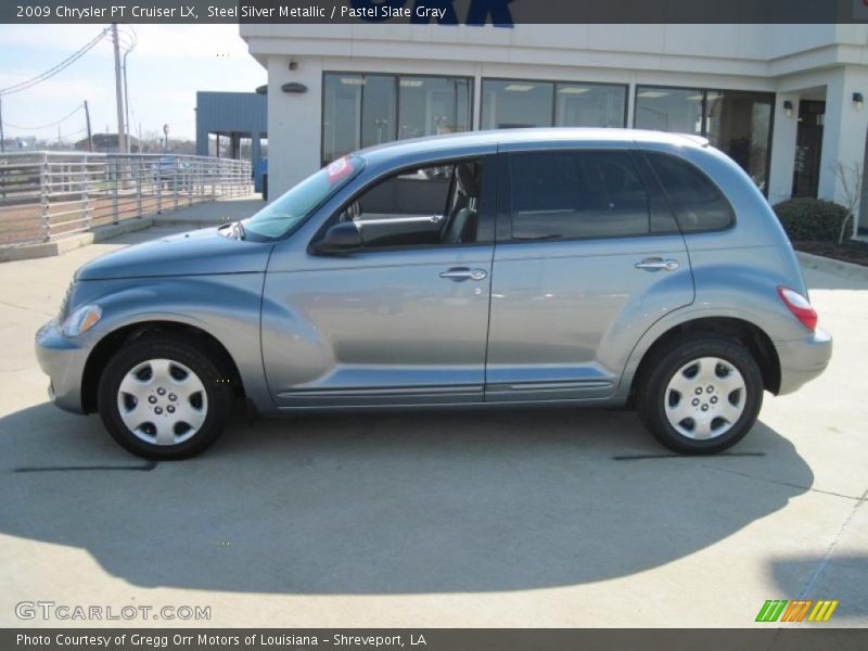 Steel Silver Metallic / Pastel Slate Gray 2009 Chrysler PT Cruiser LX