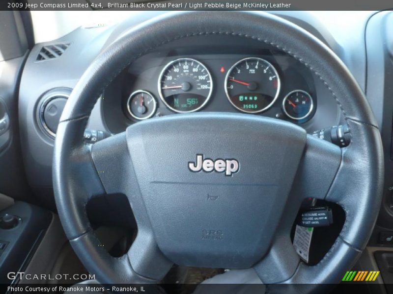  2009 Compass Limited 4x4 Steering Wheel