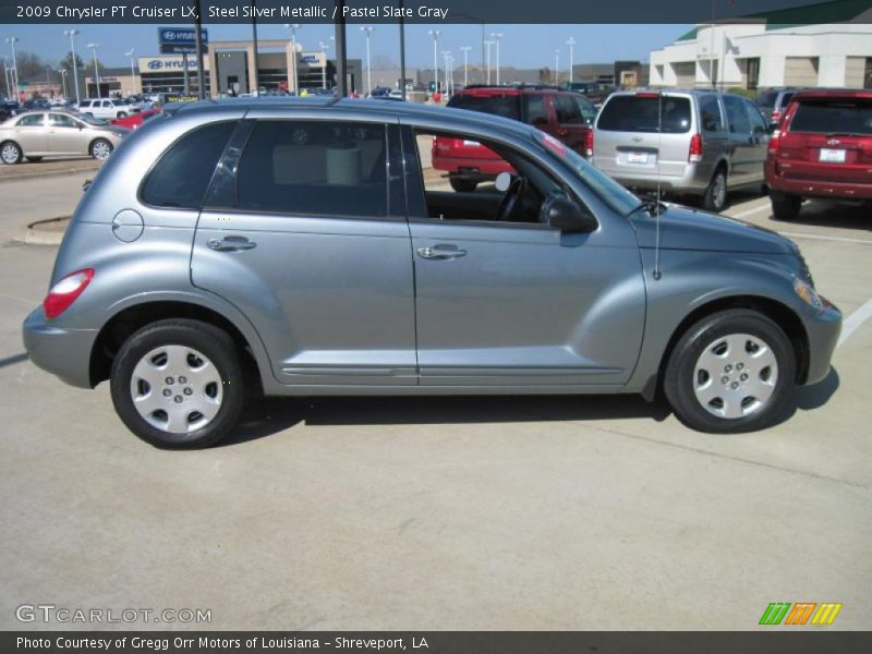 Steel Silver Metallic / Pastel Slate Gray 2009 Chrysler PT Cruiser LX