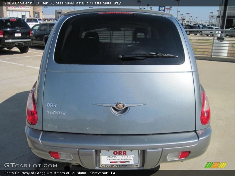 Steel Silver Metallic / Pastel Slate Gray 2009 Chrysler PT Cruiser LX
