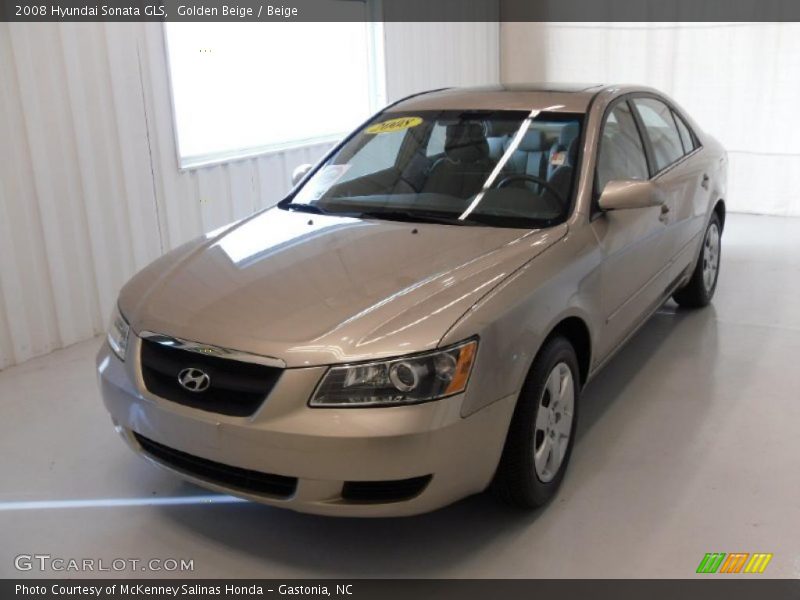 Golden Beige / Beige 2008 Hyundai Sonata GLS