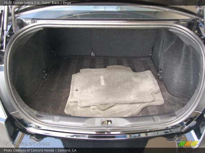 Super Black / Beige 2008 Nissan Sentra 2.0