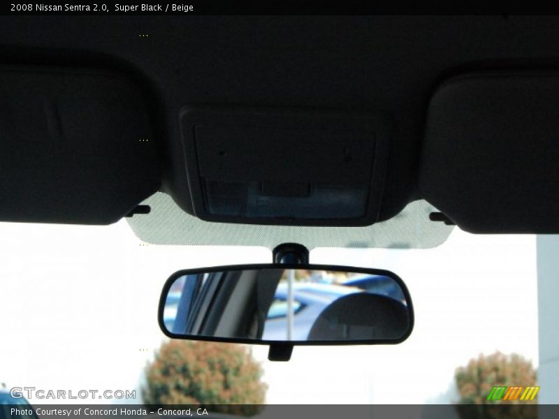 Super Black / Beige 2008 Nissan Sentra 2.0