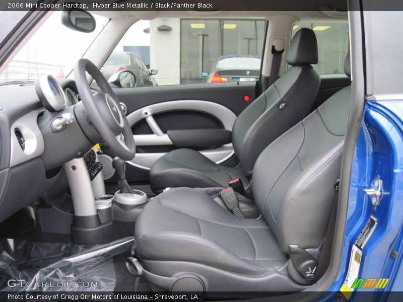 Hyper Blue Metallic / Black/Panther Black 2006 Mini Cooper Hardtop