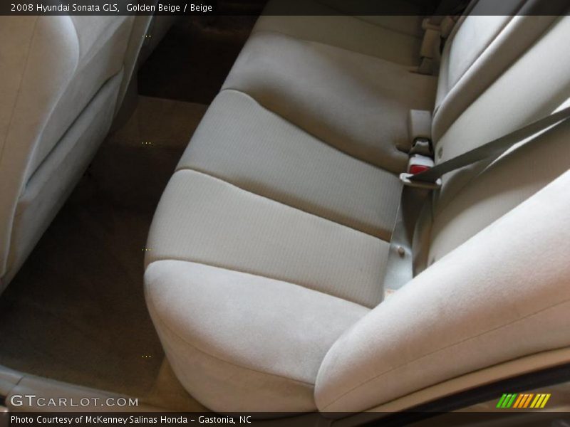 Golden Beige / Beige 2008 Hyundai Sonata GLS