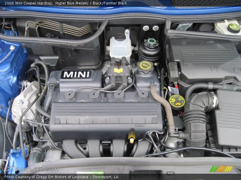 Hyper Blue Metallic / Black/Panther Black 2006 Mini Cooper Hardtop