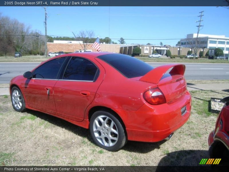 Flame Red / Dark Slate Gray 2005 Dodge Neon SRT-4