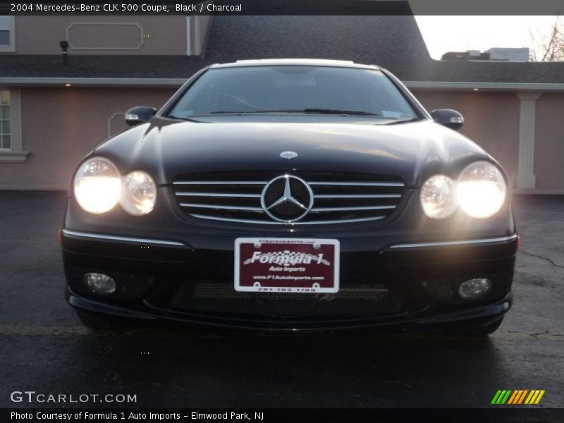 Black / Charcoal 2004 Mercedes-Benz CLK 500 Coupe