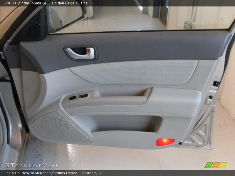 Golden Beige / Beige 2008 Hyundai Sonata GLS