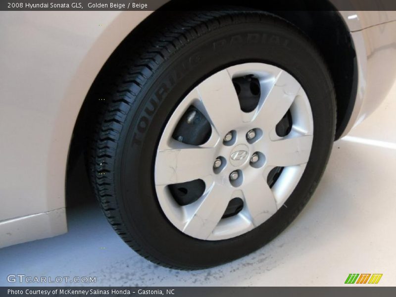Golden Beige / Beige 2008 Hyundai Sonata GLS