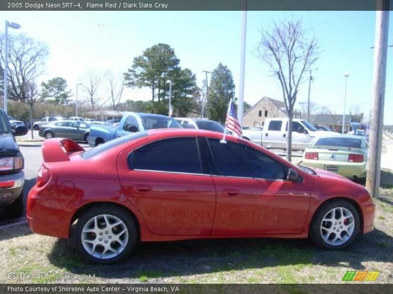 Flame Red / Dark Slate Gray 2005 Dodge Neon SRT-4