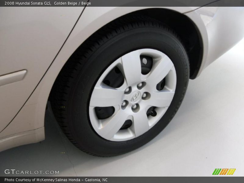 Golden Beige / Beige 2008 Hyundai Sonata GLS