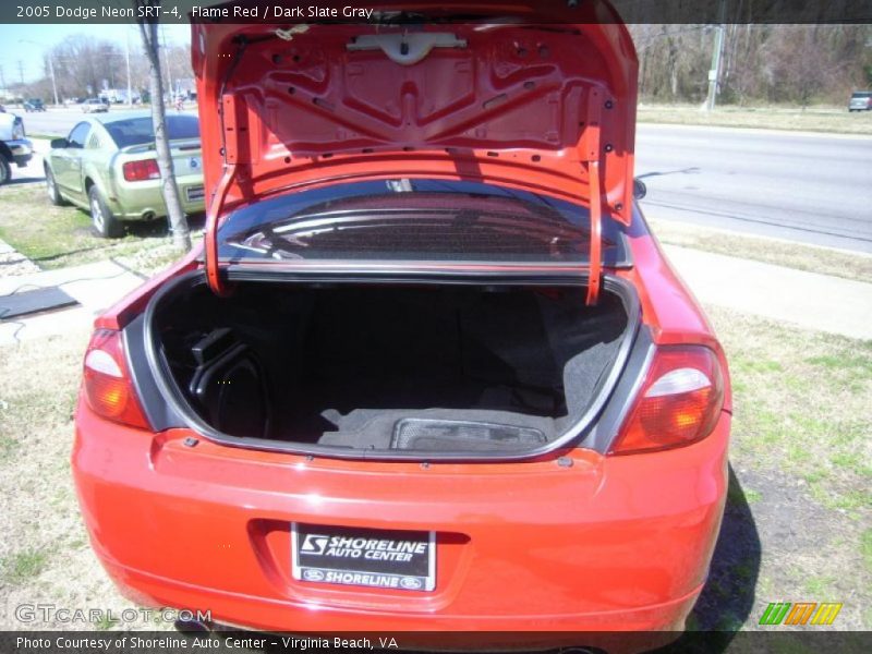 Flame Red / Dark Slate Gray 2005 Dodge Neon SRT-4