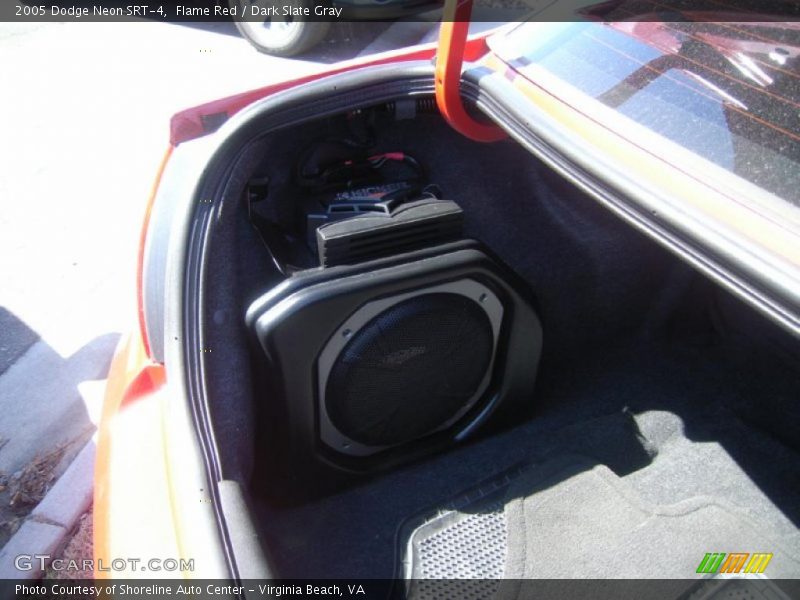 Flame Red / Dark Slate Gray 2005 Dodge Neon SRT-4