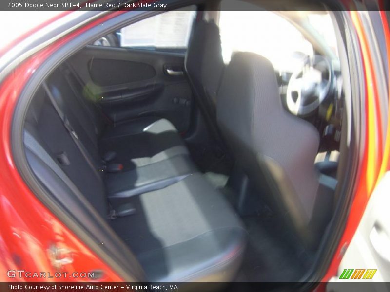 Flame Red / Dark Slate Gray 2005 Dodge Neon SRT-4